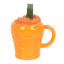 Load image into Gallery viewer, Carrot Shaped Mug and Socks Set