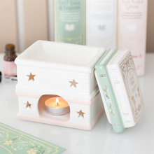 Load image into Gallery viewer, Book Stack Oil Burner/Wax Warmer