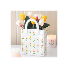 Load image into Gallery viewer, Tulip Print Ceramic Bag-Shaped Flower Vase