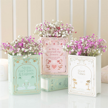Load image into Gallery viewer, Pink Book Shaped Vase