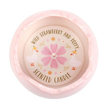 Load image into Gallery viewer, Wild Strawberry & Poppy Egg Shaped Candle