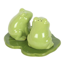 Load image into Gallery viewer, Luna Frog Salt and Pepper Shakers