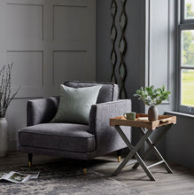 Load image into Gallery viewer, Nordic Grey Collection Large Butler Tray Table