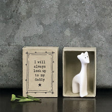 Load image into Gallery viewer, Matchbox Porcelain Giraffe
