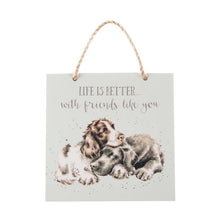Load image into Gallery viewer, 'Life Is Better With Friends Like You' Wooden Plaque