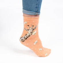 Load image into Gallery viewer, 'Flowers' Ladies Socks