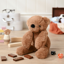 Load image into Gallery viewer, Hampton The Plush Long Leg Dark Brown Teddy Bear 30 cm