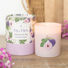 Load image into Gallery viewer, Vanilla & Fig Scented Candle