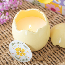 Load image into Gallery viewer, Citrus & Ginger Egg Shaped Candle
