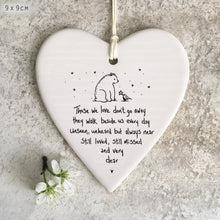 Load image into Gallery viewer, Those We Love Don't Go Away - Porcelain Hanging Plaque