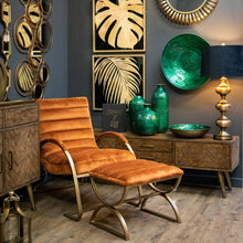 Load image into Gallery viewer, Santiago Bronze Table Lamp With Black Velvet Shade