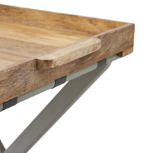 Load image into Gallery viewer, Nordic Grey Collection Large Butler Tray Table