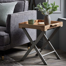 Load image into Gallery viewer, Nordic Grey Collection Large Butler Tray Table