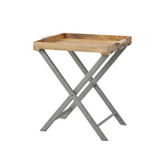 Load image into Gallery viewer, Nordic Grey Collection Large Butler Tray Table