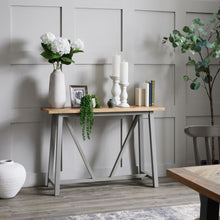 Load image into Gallery viewer, Nordic Grey Collection Console Table