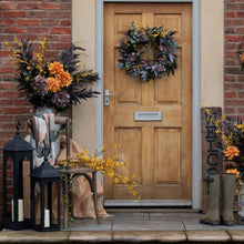 Load image into Gallery viewer, Farrah Collection Black Cast Loop Top Lantern - Small