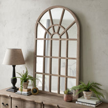 Load image into Gallery viewer, Copgrove Collection Arched Paned Wall Mirror