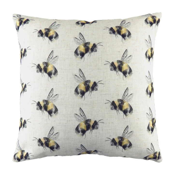 Bee You Repeat Printed Cushion