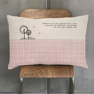 Families Are Like Branches - Cushion