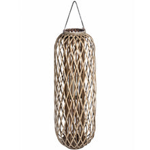 Load image into Gallery viewer, Extra Large Standing Rustic Wicker Lantern
