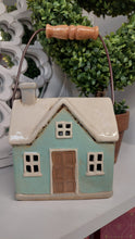 Load image into Gallery viewer, Ceramic House Lantern (15.5cm)
