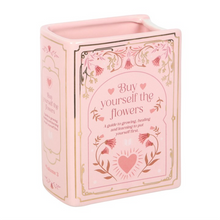Load image into Gallery viewer, Pink Book Shaped Vase
