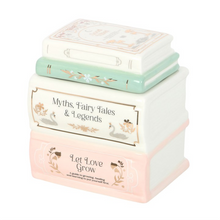 Load image into Gallery viewer, Book Stack Oil Burner/Wax Warmer
