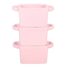 Load image into Gallery viewer, Set of 3 Sugarplum Bakery Snack Bowls
