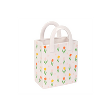Load image into Gallery viewer, Tulip Print Ceramic Bag-Shaped Flower Vase
