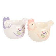 Load image into Gallery viewer, Set of 2 Hen Shaped Egg Cups
