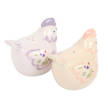 Load image into Gallery viewer, Hen Shaped Salt and Pepper Shakers
