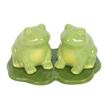 Load image into Gallery viewer, Luna Frog Salt and Pepper Shakers
