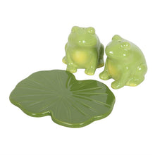 Load image into Gallery viewer, Luna Frog Salt and Pepper Shakers
