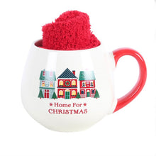Load image into Gallery viewer, Home for Christmas Mug and Socks Set
