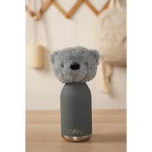 Load image into Gallery viewer, Pip The Plush Teddy Petrol Blue Stainless Steel Water Bottle 23cm / 450ml
