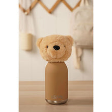 Load image into Gallery viewer, Hudson The Plush Teddy Light Brown Stainless Steel Water Bottle 23cm / 450ml
