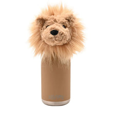 Load image into Gallery viewer, Leo The Plush Lion Light Brown Stainless Steel Water Bottle 23cm / 450ml

