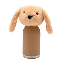 Load image into Gallery viewer, Oatey The Plush Bunny Light Brown Stainless Steel Water Bottle 23cm / 450ml
