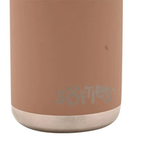 Load image into Gallery viewer, Cookie The Plush Bunny Dark Brown Stainless Steel Water Bottle 23cm / 450ml
