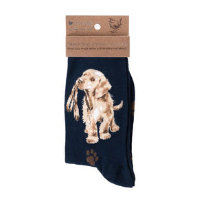 'Hopeful' Labrador Ladies Socks