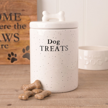Load image into Gallery viewer, Best of Breed Paw Prints Treat Jar - Dog
