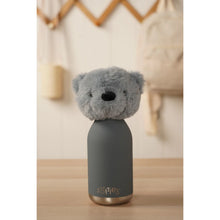 Load image into Gallery viewer, Pip The Plush Teddy Petrol Blue Stainless Steel Water Bottle 23cm / 450ml
