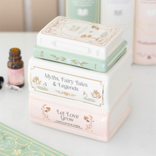 Load image into Gallery viewer, Book Stack Oil Burner/Wax Warmer
