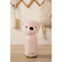 Load image into Gallery viewer, Willow The Plush Teddy Pink Stainless Steel Water Bottle 23cm / 450ml
