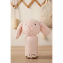 Load image into Gallery viewer, Katie The Plush Bunny Pink Stainless Steel Water Bottle 23cm / 450ml
