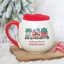 Load image into Gallery viewer, Home for Christmas Mug and Socks Set
