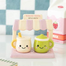 Load image into Gallery viewer, Kawaii Latte Salt and Pepper Shakers
