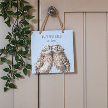 Load image into Gallery viewer, &#39;Owl You Need Is Love&#39; Wooden Plaque
