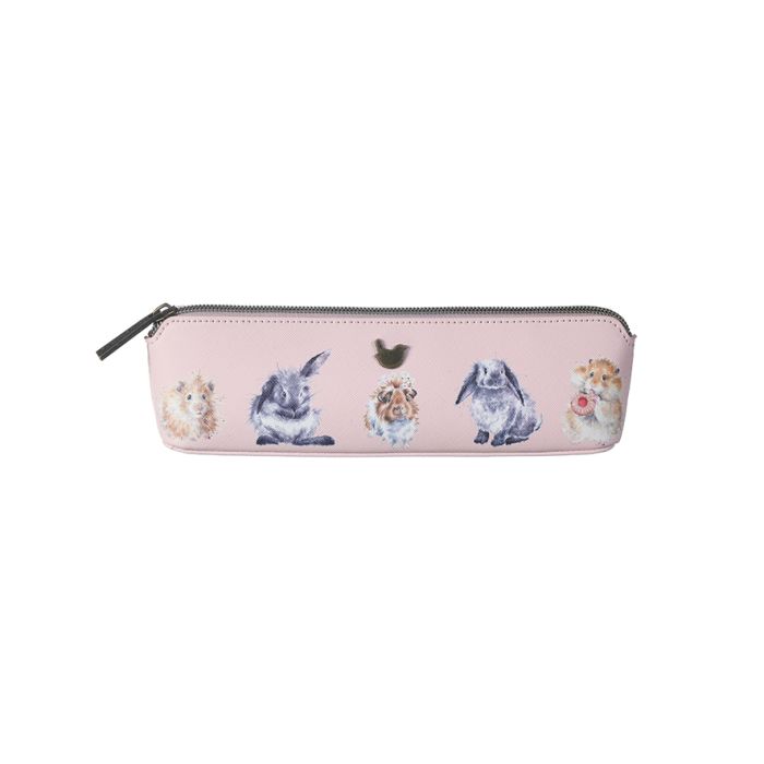 'Piggy In The Middle' Brush Bag / Pencil Case