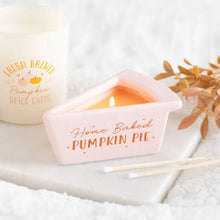Load image into Gallery viewer, Home Baked Pumpkin Pie Candle
